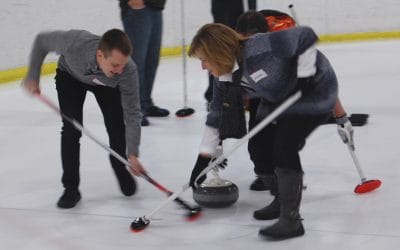 Curling is a lot harder than it looks!